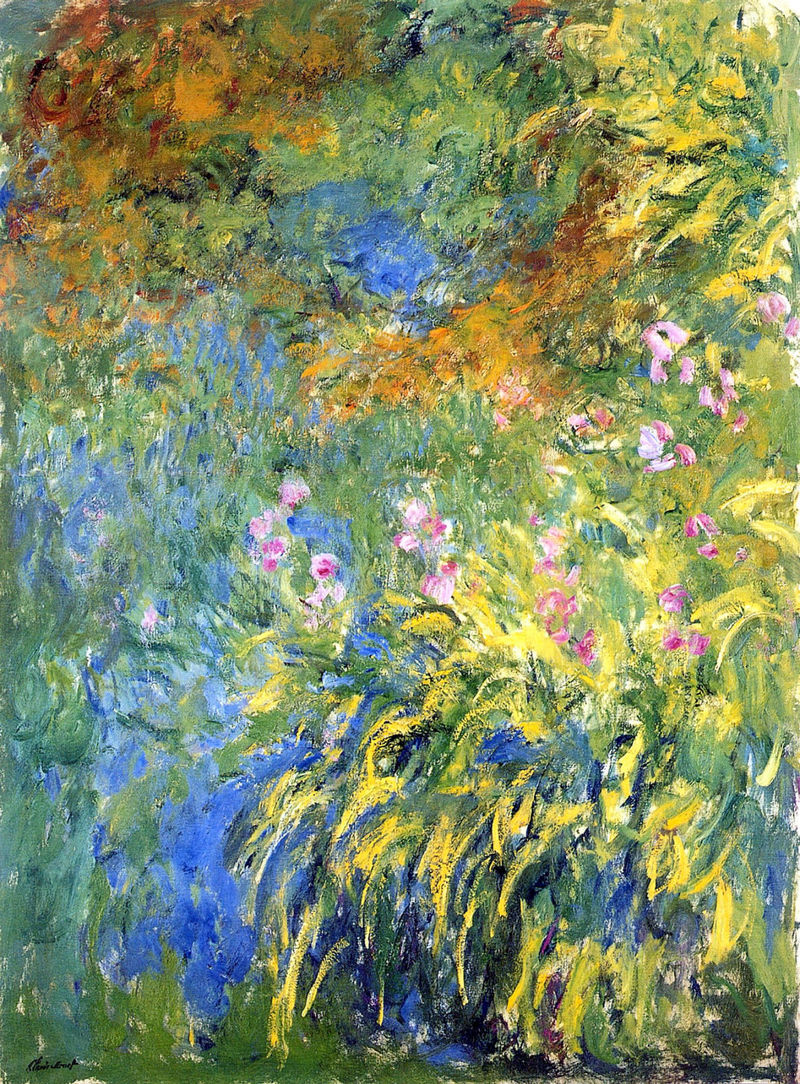 Cloude Monet Paintings Irises 2 1917