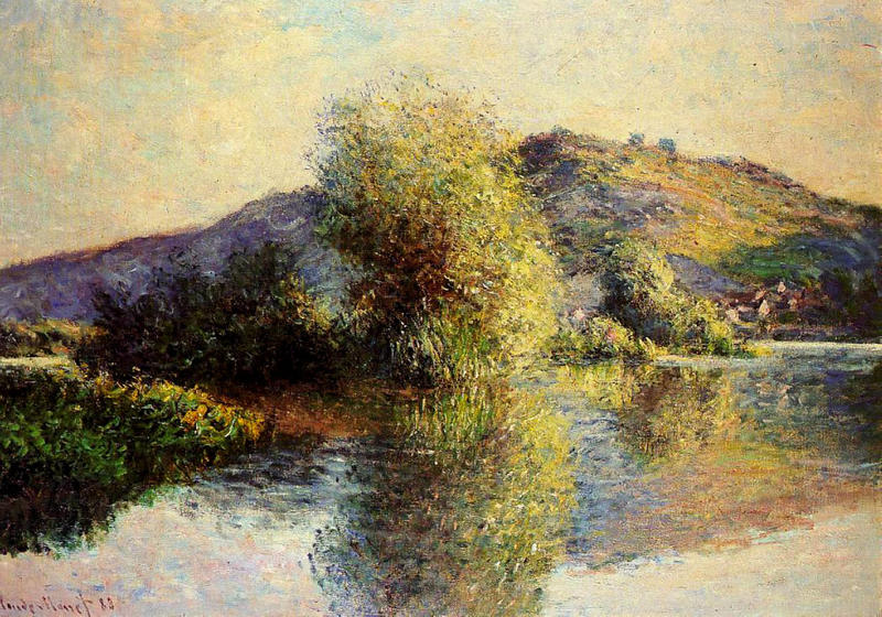 Cloude Monet Paintings Isleets at Port-Villez 1883