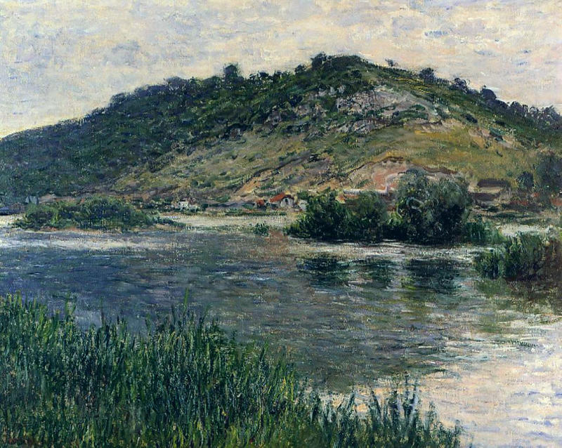 Cloude Monet Paintings Landscape at Port-Villez 1883