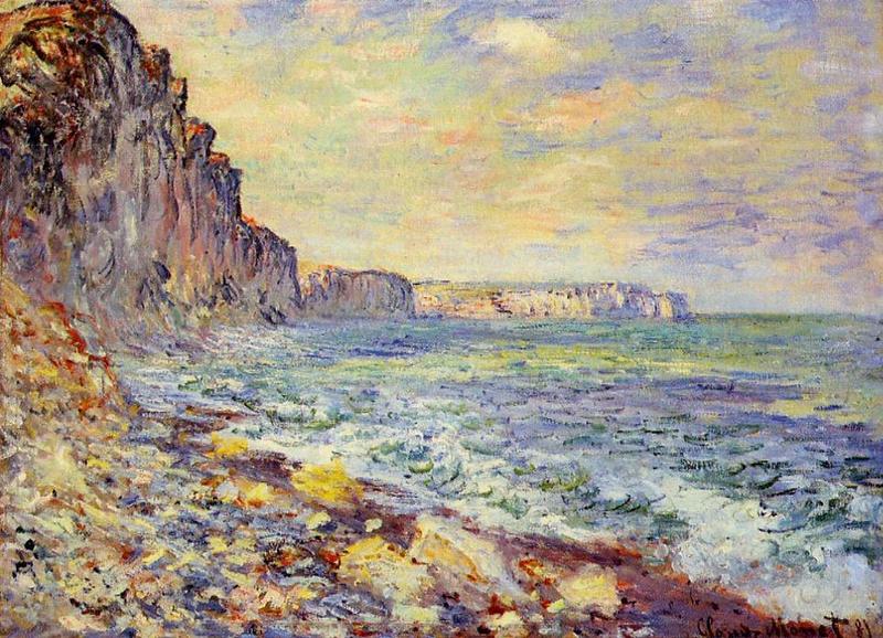 Cloude Monet Paintings Morning by the Sea 1881