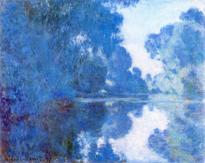 Cloude Monet Paintings Morning on the Seine 1897