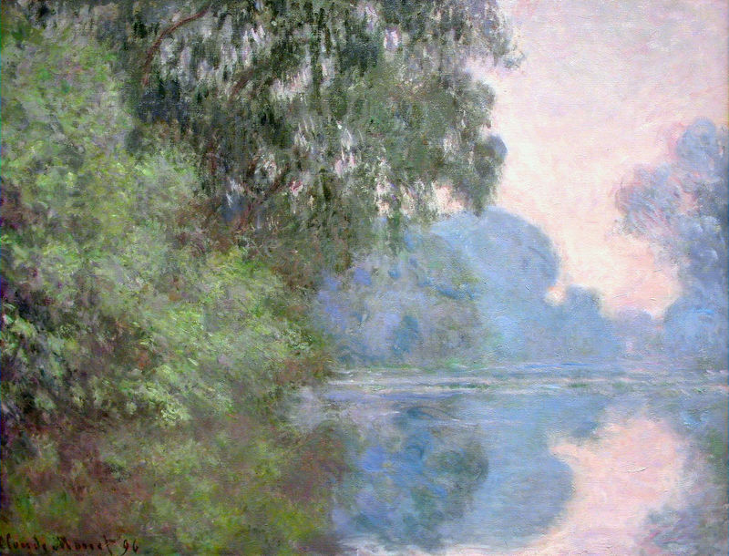 Cloude Monet Paintings Morning on the Seine near Giverny 2 1897