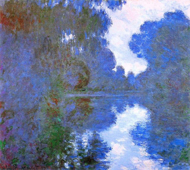 Cloude Monet Paintings Morning on the Seine, Clear Weather 1897