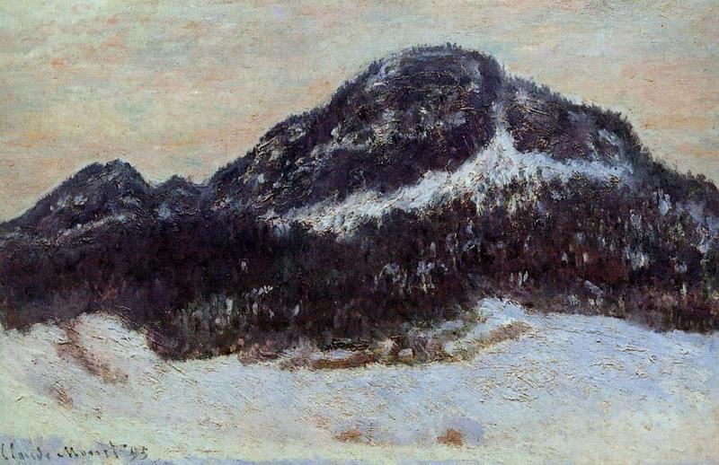 Cloude Monet Classical Oil Paintings Mount Kolsaas 2 1895