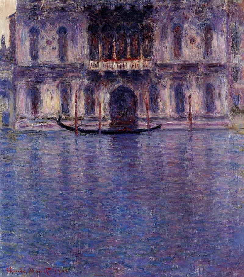 Cloude Monet Paintings Palazzo Contarini 1908