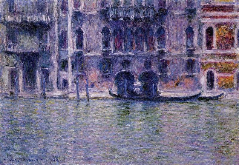 Cloude Monet Paintings Palazzo da Mulla 1908