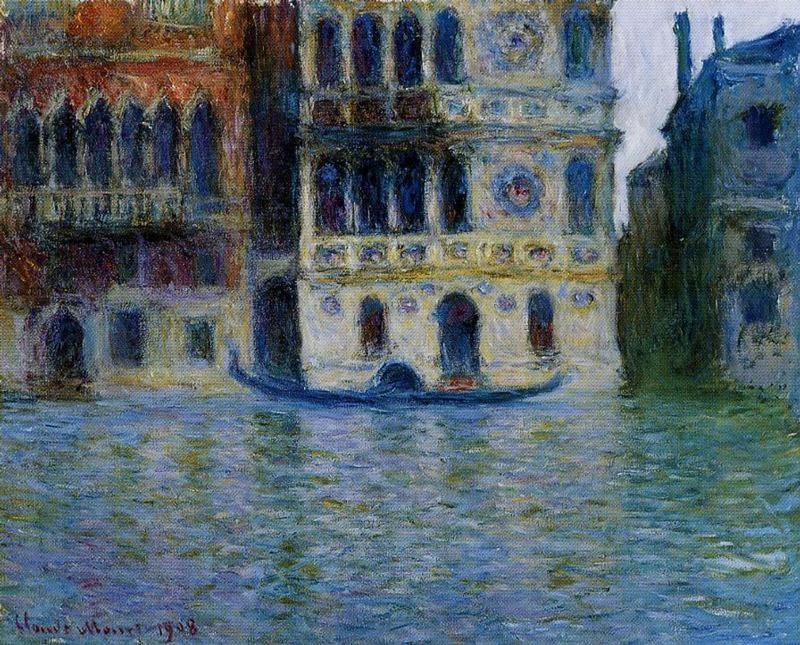 Cloude Monet Oil Painting Palazzo Dario 4 1908