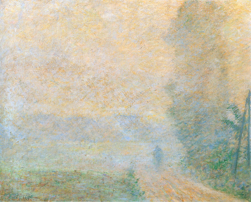 Cloude Monet Oil Painting Path in the Fog 1887
