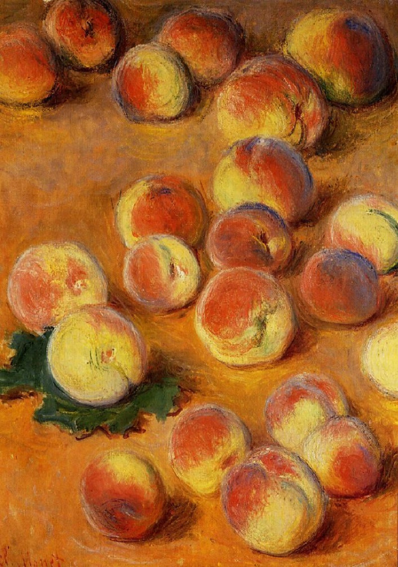 Cloude Monet Paintings Peaches 1883