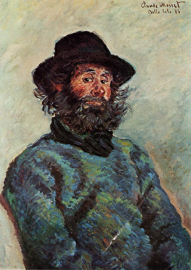 Portrait of Poly, fisherman at Kervillaouen 1886