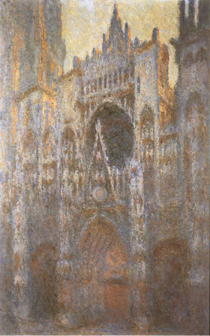 Cloude Monet Oil Paintings Rouen Cathedral 2 1894