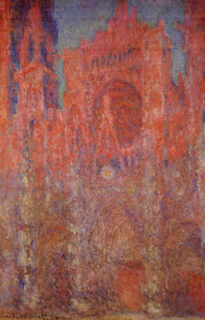 Cloude Monet Oil Paintings Rouen Cathedral 3 1894