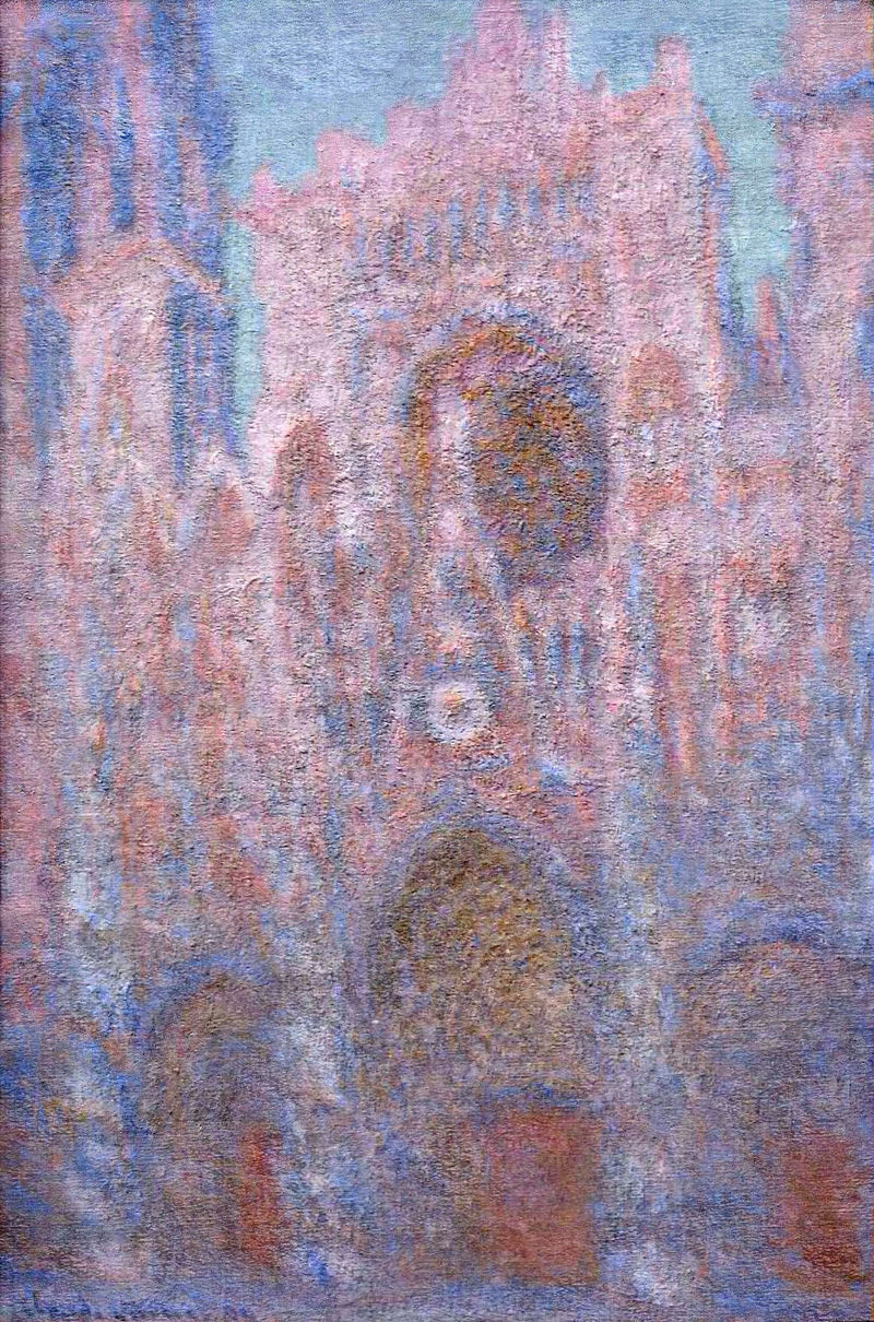 Rouen Cathedral, Symphony in Grey and Rose 1894