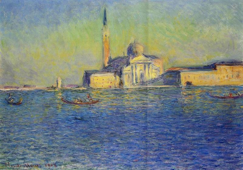 Cloude Monet Oil Paintings San Giorgio Maggiore 4 1908