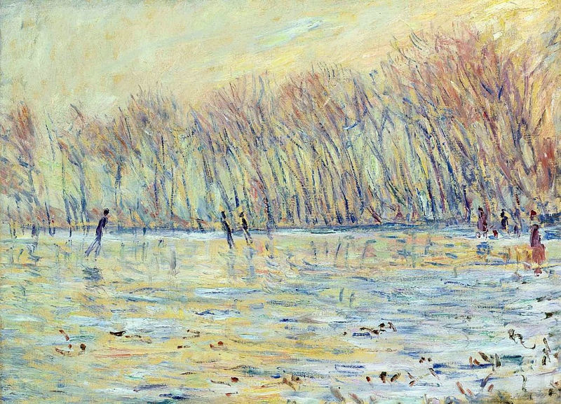 Cloude Monet Oil Paintings Scaters in Giverny 1899