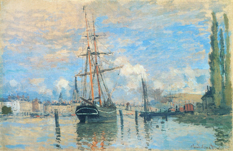 Cloude Monet Oil Paintings Seine at Rouen
