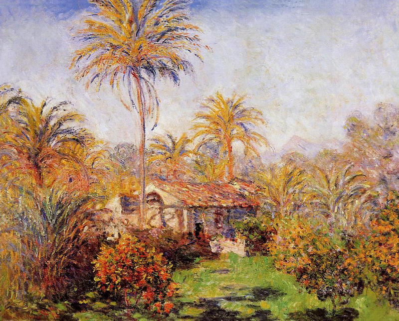 Cloude Monet Oil Paintings Small Country Farm in Bordighera 1884