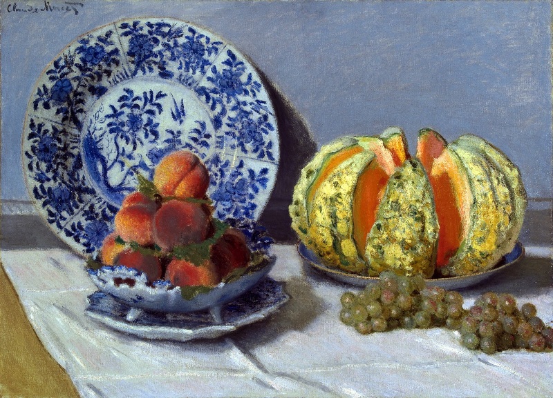 Cloude Monet Oil Paintings Still Life with Melon 1872
