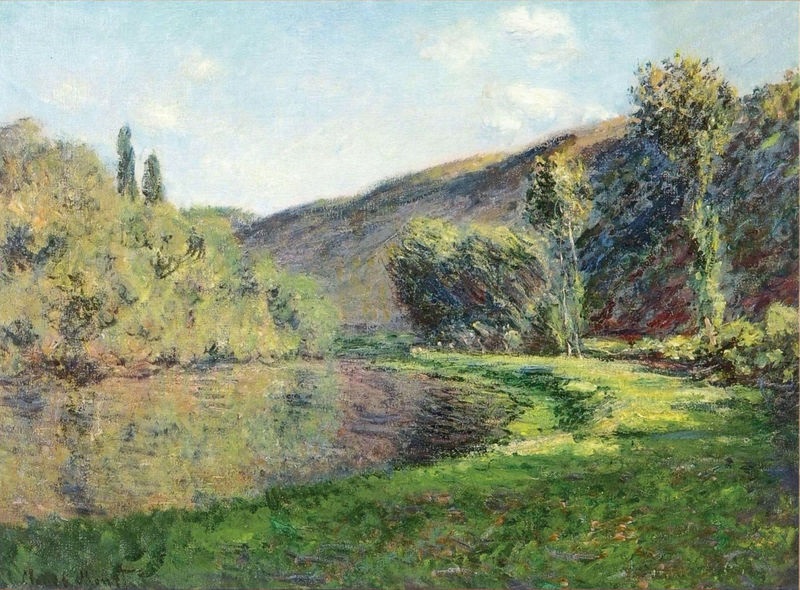 The Arm of the Siene at Jeufosse, Afternoon 1884