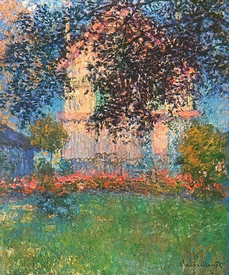 Monet Oil Paintings The Artist's House in Argenteuil 1876