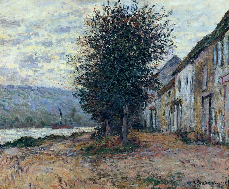 Monet Oil Paintings The Banks of the Seine 1878