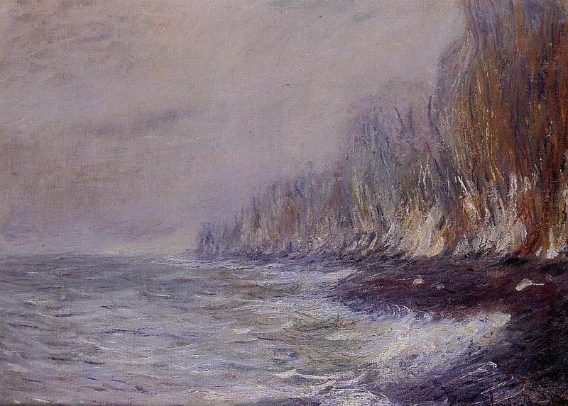 Cloude Monet Oil Paintings The Effect of Fog near Dieppe 1882