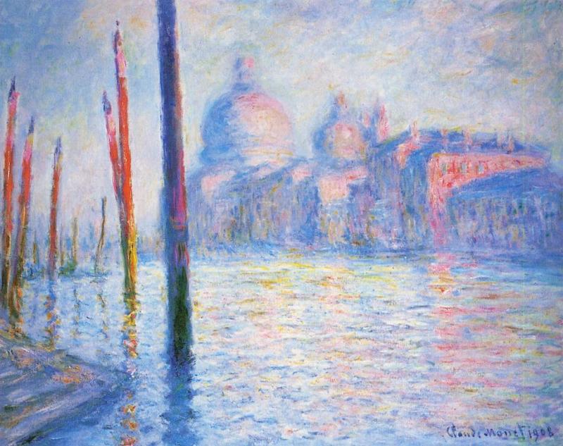 Cloude Monet Classical Oil Paintings The Grand Canal 1908