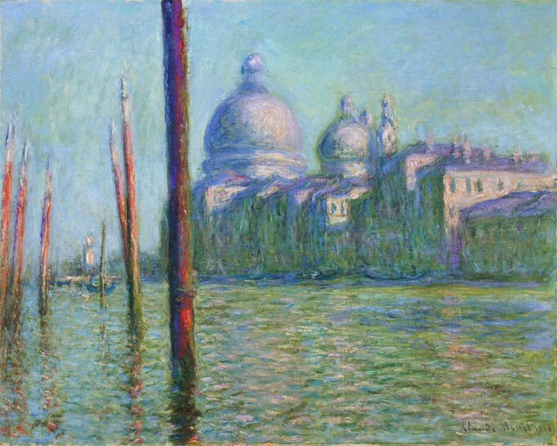 Cloude Monet Classical Oil Paintings The Grand Canal 2 1908