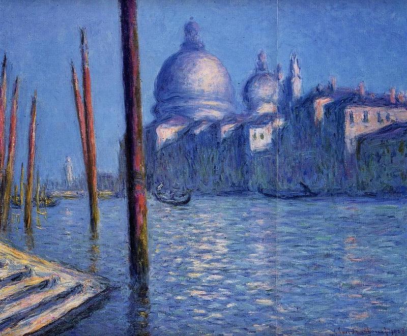 Cloude Monet Classical Oil Paintings The Grand Canal 3 1908