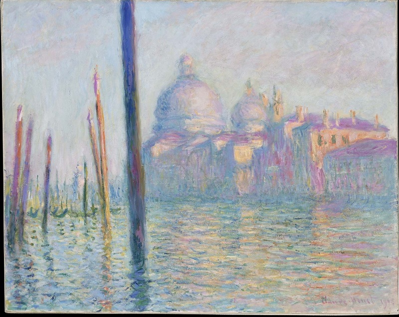Cloude Monet Oil Paintings The Grand Canal in Venice 1908