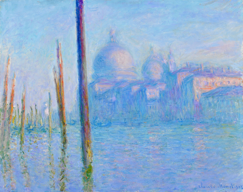 Cloude Monet Oil Paintings The Grand Canal, Venice 1908
