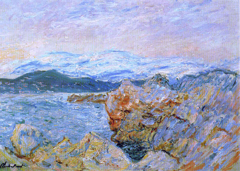 Cloude Monet Oil Paintings The Gulf Juan at Antibes 1888