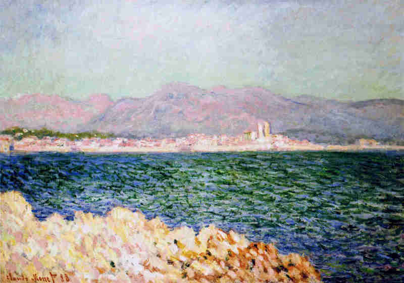 Cloude Monet Oil Paintings The Gulf of Antibes 1888