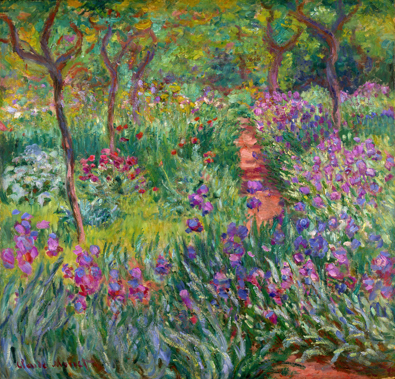 The Iris Garden at Giverny 1900
