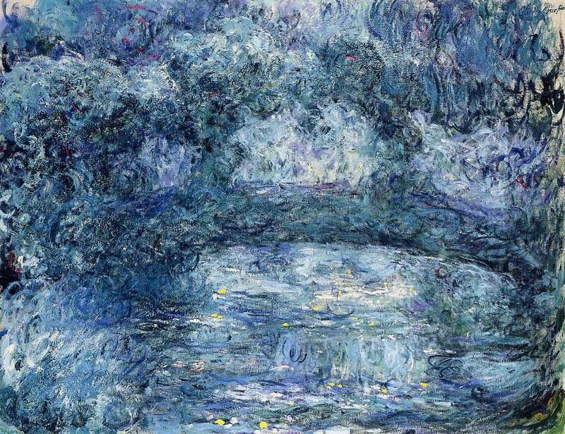 Cloude Monet Oil Paintings The Japanese Bridge 3 1924
