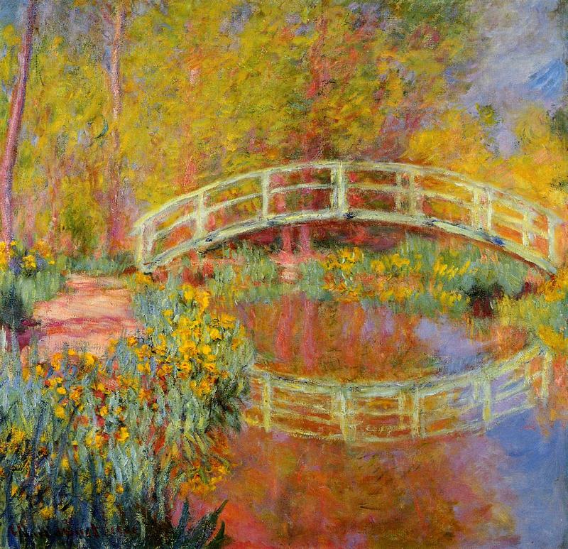 The Japanese Bridge or The Bridge in Monet's Garden 1896
