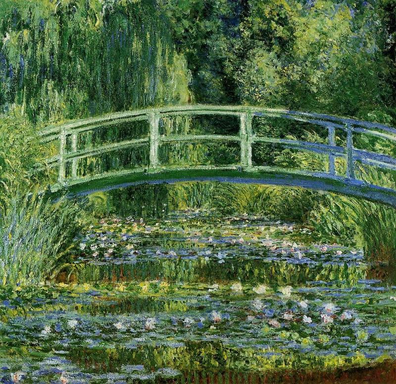 The Japanese Bridge or The Water-Lily Pond 1899