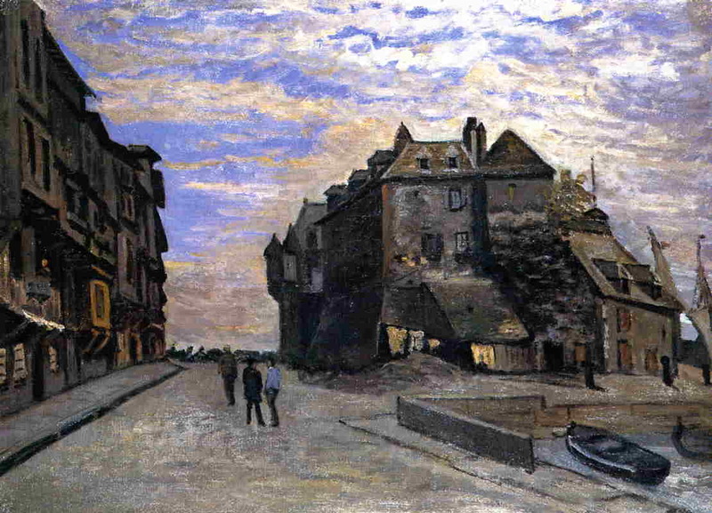 Cloude Monet Oil Paintings The Lieutenancy at Honfleur