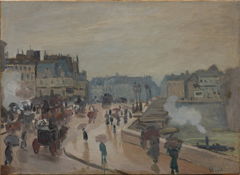 Cloude Monet Oil Paintings The Pont Neuf 1872