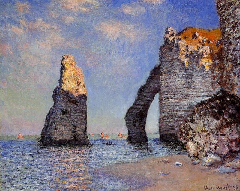 The Rock Needle and the Porte d'Aval 1885