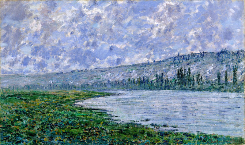 Cloude Monet Oil Paintings The Seine and the Chaantemesle 1880