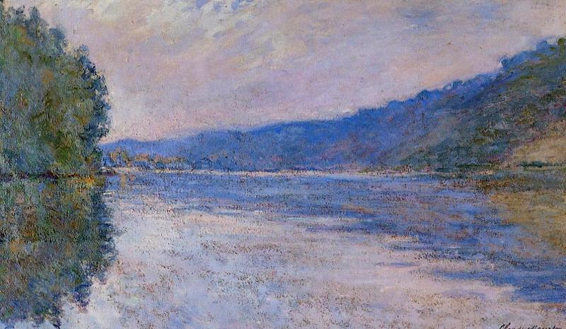 Cloude Monet Oil Paintings The Seine at Port-Villez 1894