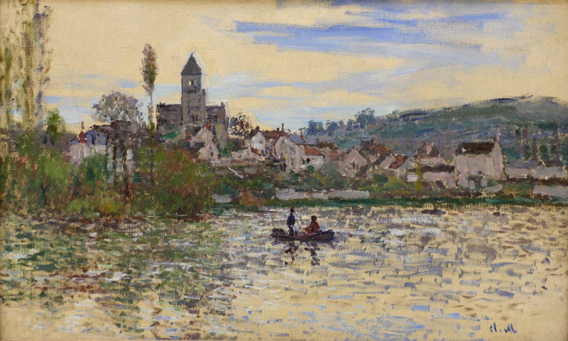 Cloude Monet Oil Paintings The Seine at Vetheuil 2 1879