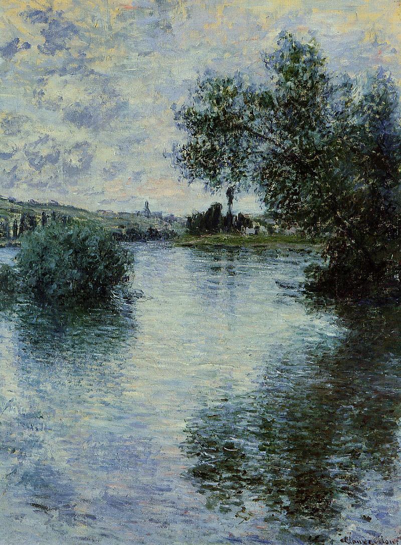 Cloude Monet Oil Paintings The Seine at Vetheuil 3 1879