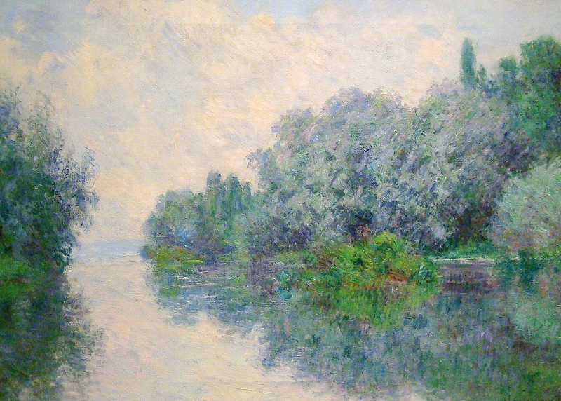 Cloude Monet Oil Paintings The Seine near Giverny 2 1885