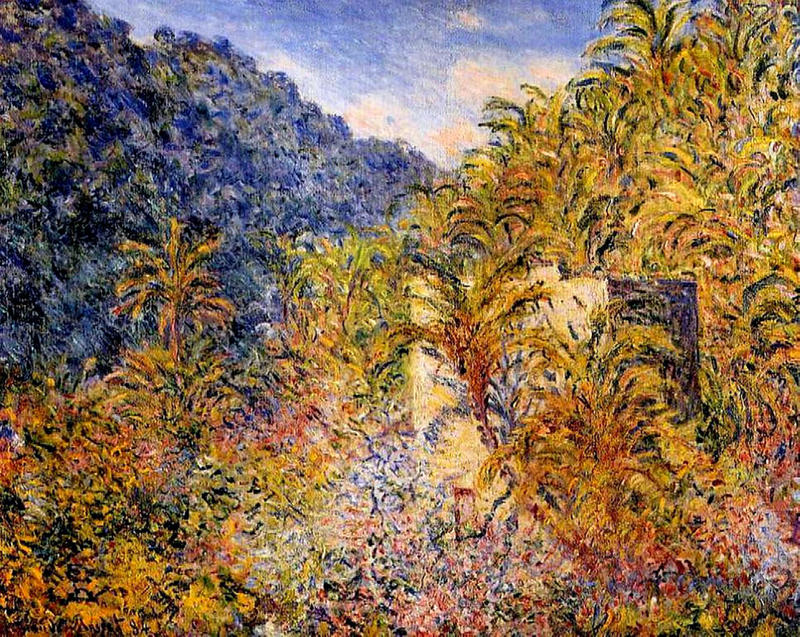 Cloude Monet Oil Paintings The Valley of Sasso 1884