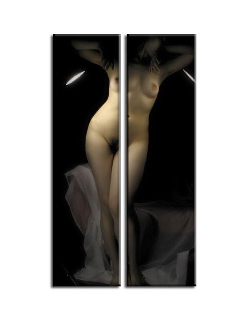 Modern oil paintings nude girl painting nude004