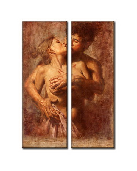 Modern oil paintings nude girl painting nude011