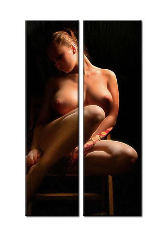 Modern oil paintings nude girl painting nude024