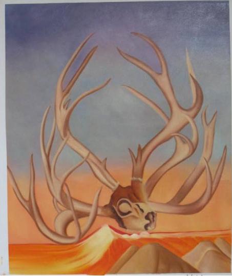Dafen Oil Painting on canvas -animal020